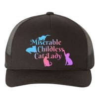 Miserable Childless Cat Lady Funny Yupoong Adult 5-Panel Trucker Hat