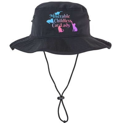 Miserable Childless Cat Lady Funny Legacy Cool Fit Booney Bucket Hat