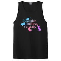 Miserable Childless Cat Lady Funny PosiCharge Competitor Tank