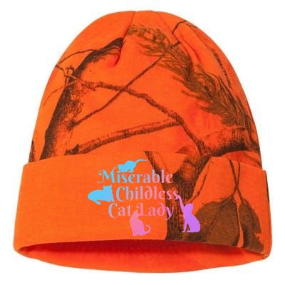 Miserable Childless Cat Lady Funny Kati Licensed 12" Camo Beanie