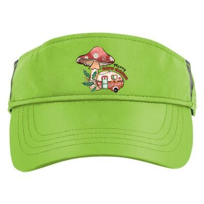 Merry Camper Christmas Gift For Camping Lover Adult Drive Performance Visor