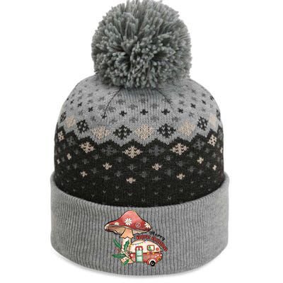 Merry Camper Christmas Gift For Camping Lover The Baniff Cuffed Pom Beanie