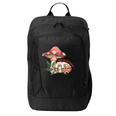 Merry Camper Christmas Gift For Camping Lover City Backpack