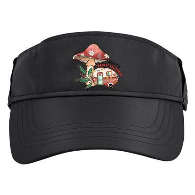 Merry Camper Christmas Gift For Camping Lover Adult Drive Performance Visor