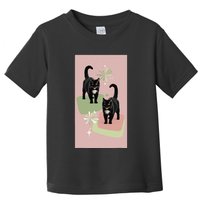 Mid Century Cats Atomic Cat Retro Pin.K 50s 60s Toddler T-Shirt