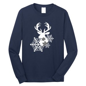 Merry Christmas | Costume Deer Long Sleeve Shirt