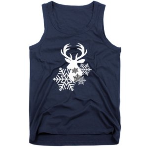 Merry Christmas | Costume Deer Tank Top