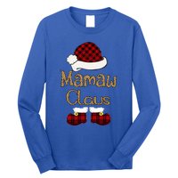 Mamaw Claus Christmas Mamaw Santa Cool Gift Long Sleeve Shirt