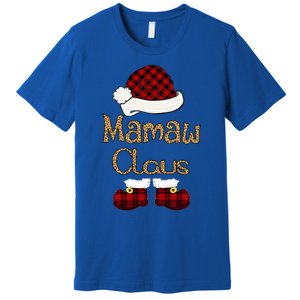 Mamaw Claus Christmas Mamaw Santa Cool Gift Premium T-Shirt