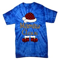 Mamaw Claus Christmas Mamaw Santa Cool Gift Tie-Dye T-Shirt