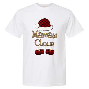 Mamaw Claus Christmas Mamaw Santa Cool Gift Garment-Dyed Heavyweight T-Shirt