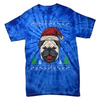 Merry Corgmas Corgi Santa Hat Corgi Ugly Christmas Meaningful Gift Tie-Dye T-Shirt