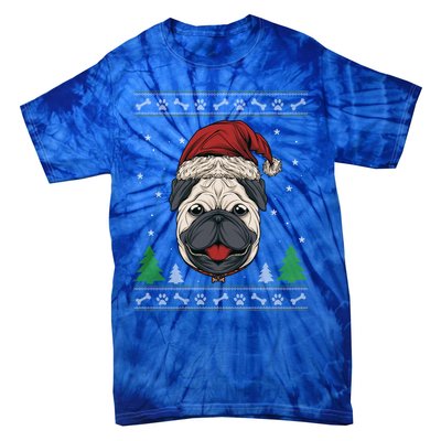 Merry Corgmas Corgi Santa Hat Corgi Ugly Christmas Meaningful Gift Tie-Dye T-Shirt