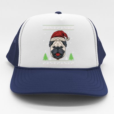 Merry Corgmas Corgi Santa Hat Corgi Ugly Christmas Meaningful Gift Trucker Hat