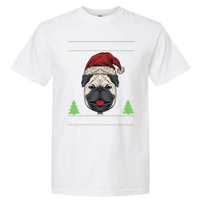 Merry Corgmas Corgi Santa Hat Corgi Ugly Christmas Meaningful Gift Garment-Dyed Heavyweight T-Shirt