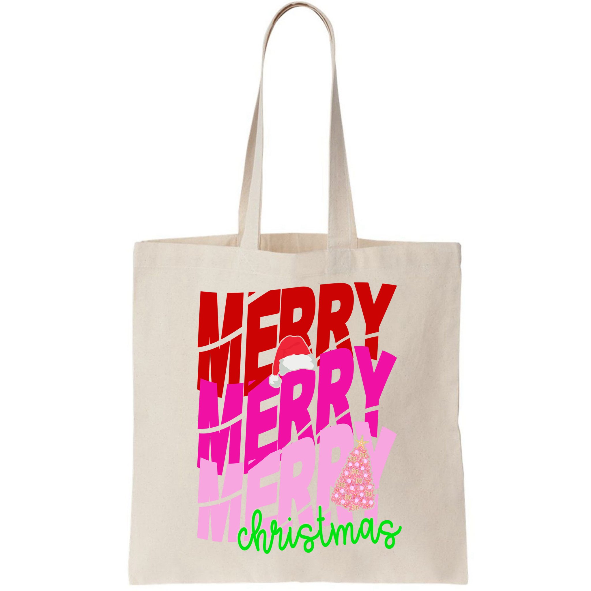 Merry Christmas Cute Holiday Gift Bag