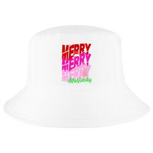 Merry Christmas Cute Holiday Gift Cool Comfort Performance Bucket Hat