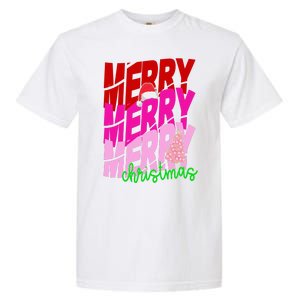 Merry Christmas Cute Holiday Gift Garment-Dyed Heavyweight T-Shirt