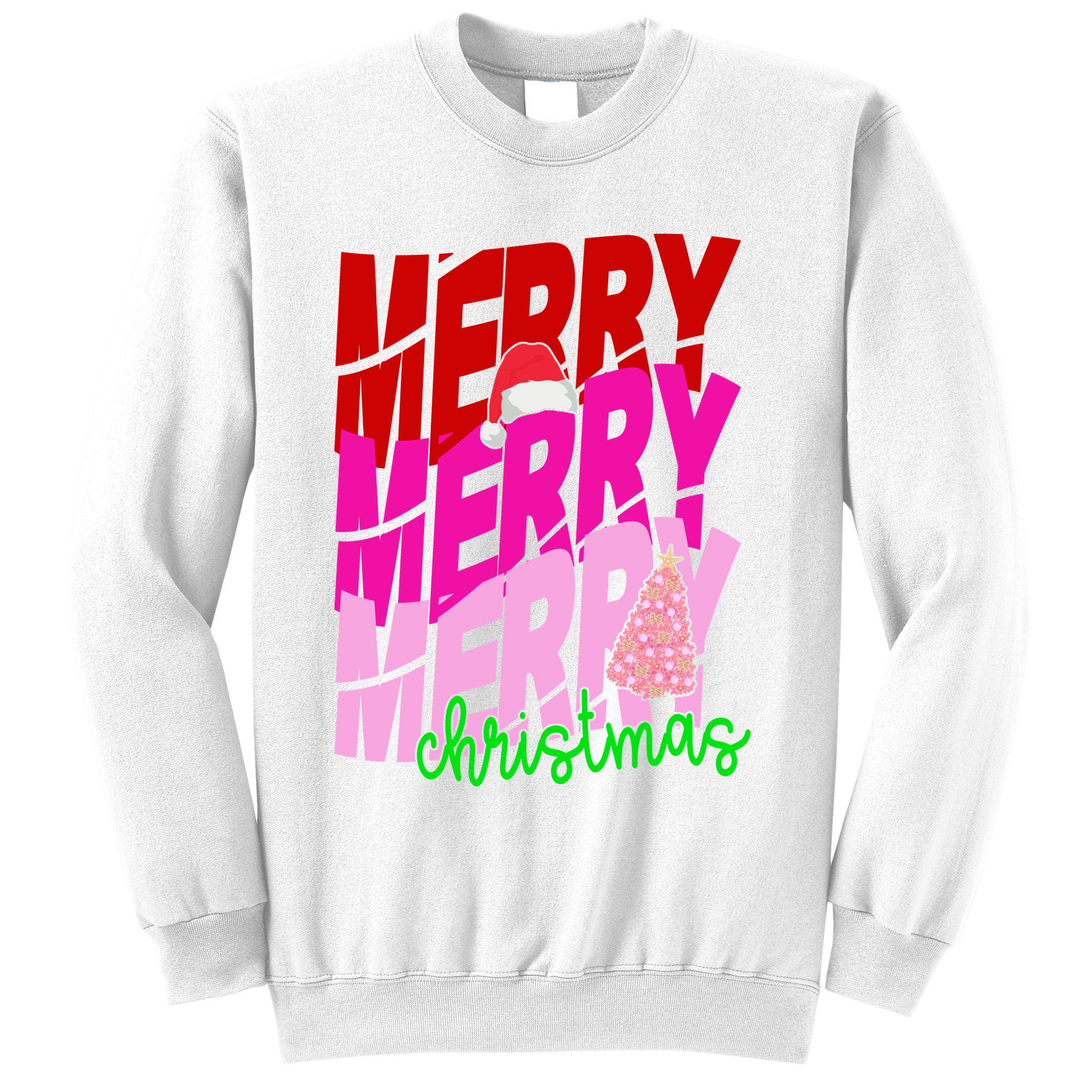 Merry Christmas Cute Holiday Gift Sweatshirt