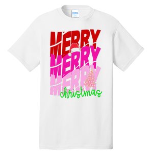 Merry Christmas Cute Holiday Gift Tall T-Shirt