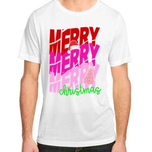 Merry Christmas Cute Holiday Gift Adult ChromaSoft Performance T-Shirt