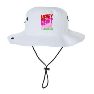 Merry Christmas Cute Holiday Gift Legacy Cool Fit Booney Bucket Hat