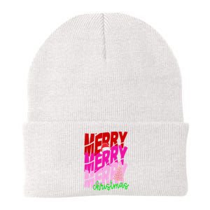 Merry Christmas Cute Holiday Gift Knit Cap Winter Beanie