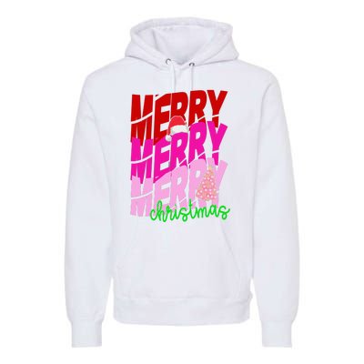 Merry Christmas Cute Holiday Gift Premium Hoodie