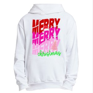 Merry Christmas Cute Holiday Gift Urban Pullover Hoodie