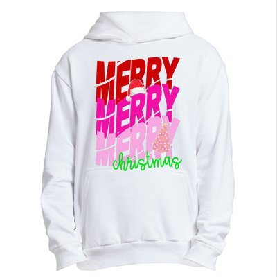 Merry Christmas Cute Holiday Gift Urban Pullover Hoodie