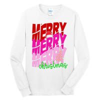 Merry Christmas Cute Holiday Gift Tall Long Sleeve T-Shirt