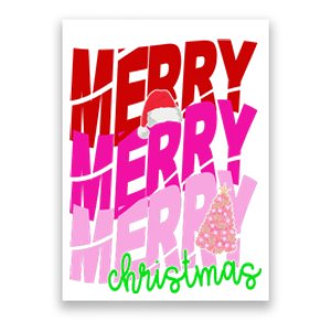 Merry Christmas Cute Holiday Gift Poster