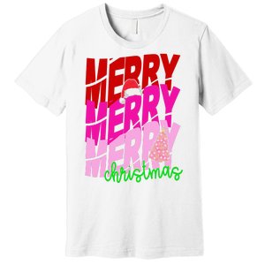 Merry Christmas Cute Holiday Gift Premium T-Shirt