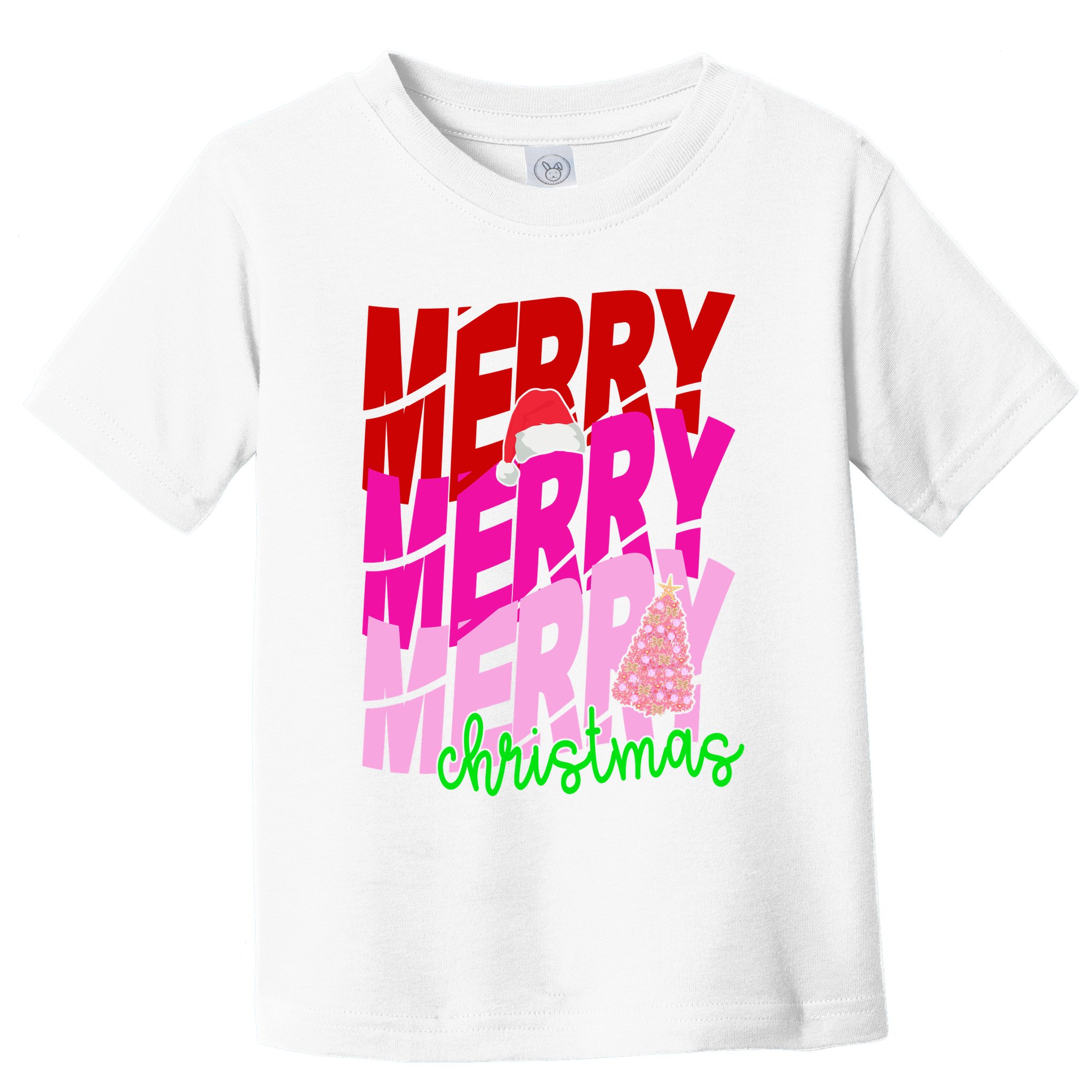 Merry Christmas Cute Holiday Gift Toddler T-Shirt