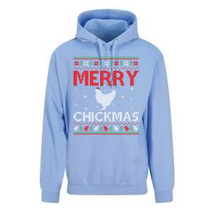 Merry Chickmas Chicken Xmas Gift Ugly Chicken Christmas Cool Gift Unisex Surf Hoodie