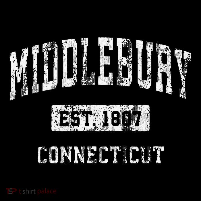 Middlebury Connecticut Ct Vintage Established Tall T-Shirt
