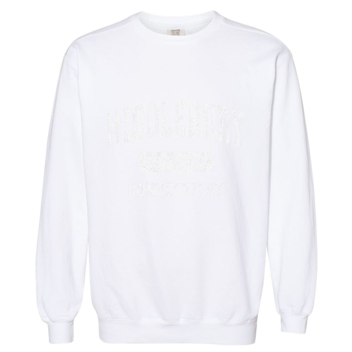 Middlebury Connecticut Ct Vintage Established Garment-Dyed Sweatshirt