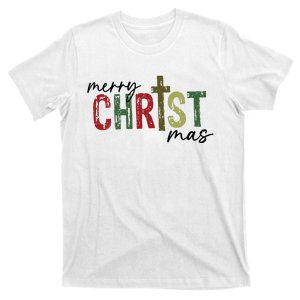 Merry Christmas Christan Cross T-Shirt