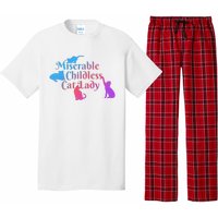 Miserable Childless Cat Lady Funny Apparel Pajama Set