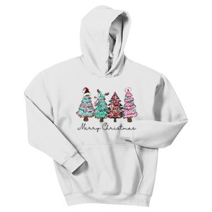 Merry Christmas Christmas Tree Kids Hoodie