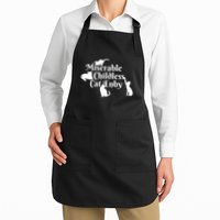 Miserable Childless Cat Enby Apron