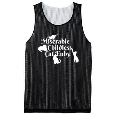 Miserable Childless Cat Enby Mesh Reversible Basketball Jersey Tank