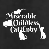 Miserable Childless Cat Enby Tumbler