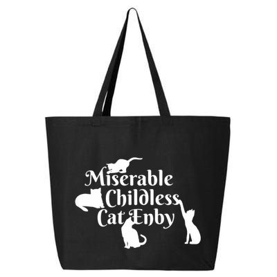 Miserable Childless Cat Enby 25L Jumbo Tote