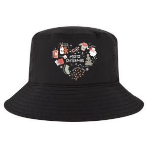 Merry Christmas Candy Cane Having Stocking Christmas Music Cool Comfort Performance Bucket Hat