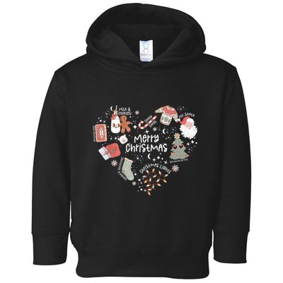 Merry Christmas Candy Cane Having Stocking Christmas Music Toddler Hoodie