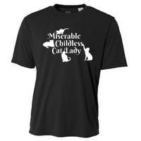 Miserable Childless Cat Lady Cooling Performance Crew T-Shirt