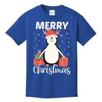 Merry Christmas Cute Penguin Animal Winter Xmas Bird Lover Cute Gift Kids T-Shirt