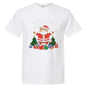 Meowy Christmas Cat Lover Festive Garment-Dyed Heavyweight T-Shirt