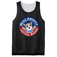 Make Cute Cat America Joyful Again Harris Waltz Funny Saying Mesh Reversible Basketball Jersey Tank